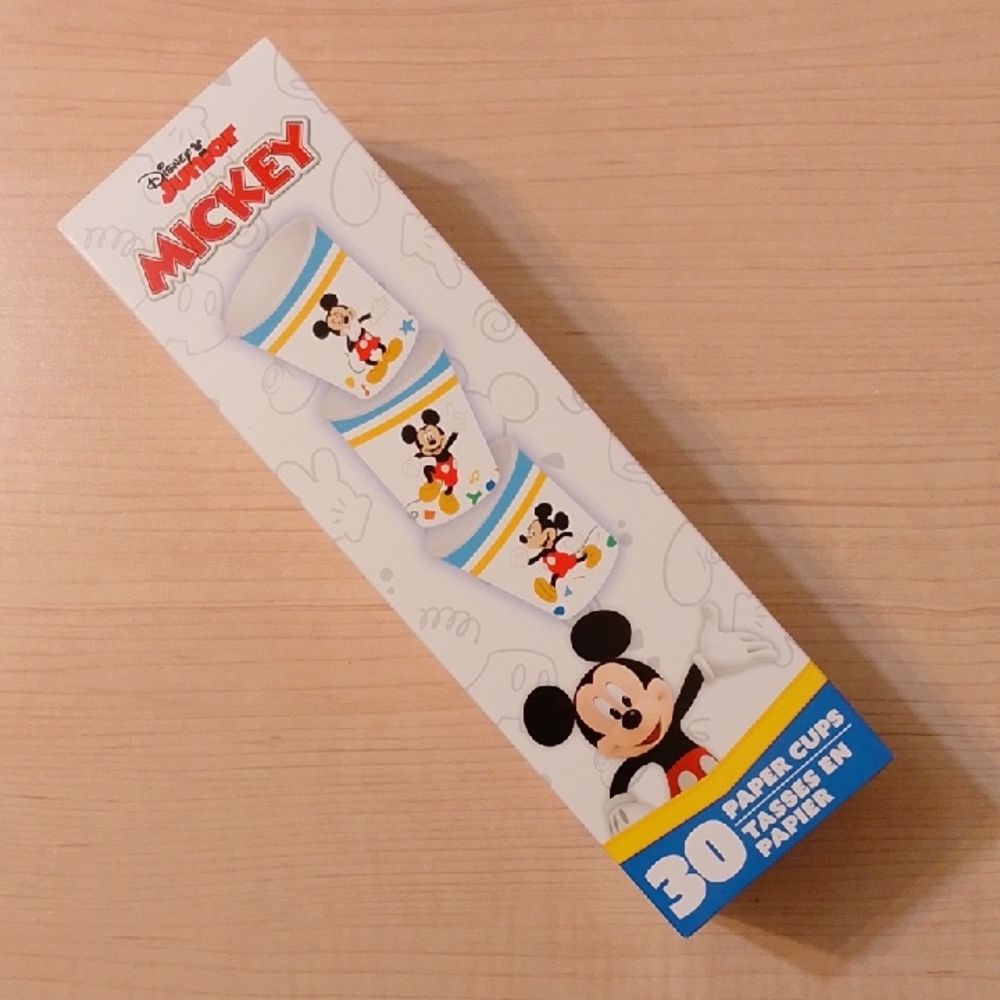 *2/$10* Disney Mickey Mouse Paper Cups - 30 Pack